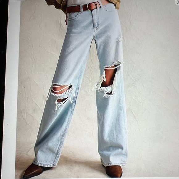 FP We The Free Tinsley High Rise Baggy Jean - Picture 2 of 7